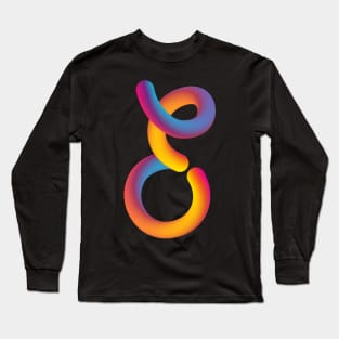 Curly E Long Sleeve T-Shirt